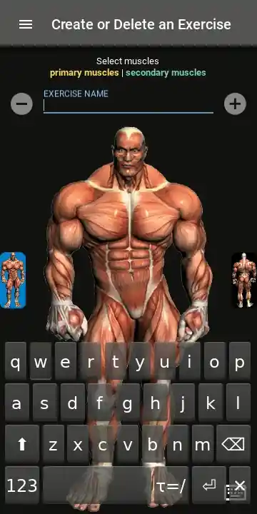 Mark your muscles!